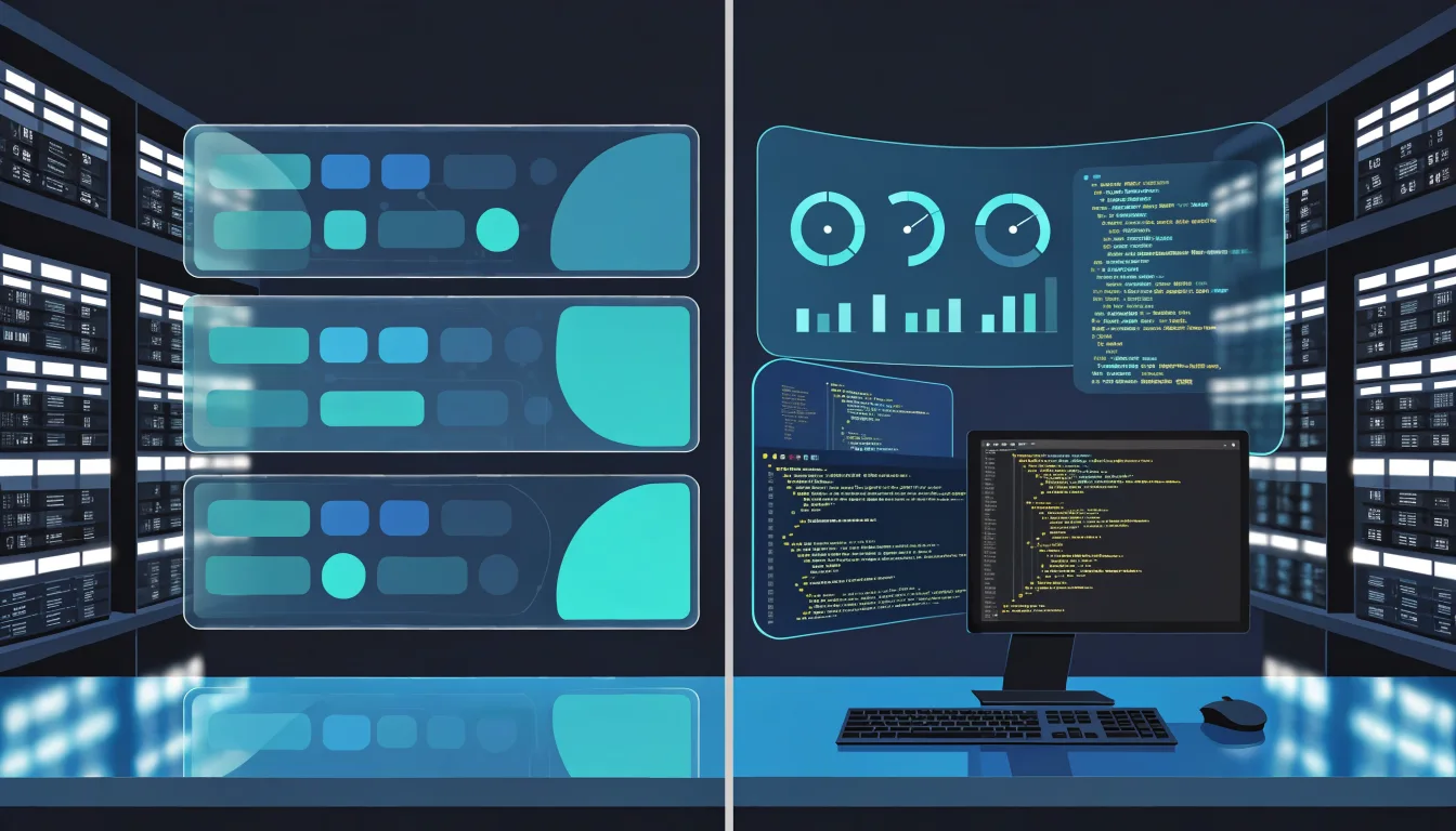 Minh họa đối chiếu reseller hosting và máy chủ VPS