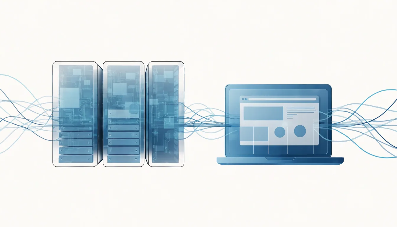 Hệ thống máy chủ kết nối cung cấp tài nguyên cho website trên nền tảng Cloud Hosting